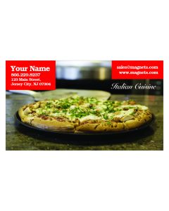 Custom Designed Pizza Magnets 2x3.5