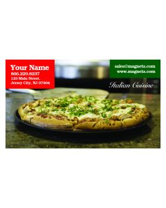 2x3.5 Custom Pizza Refrigerator Magnets