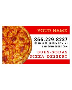 2x3.5 Custom Pizza Advertising Fridge Magnets