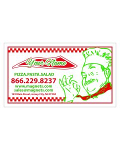 Pizza Shop Refrigerator Magnets 2x3.5