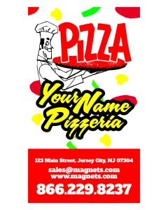 Custom Pizza Promotional Magnets  2x3.5