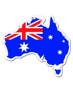 Australia Map Shaped Magnet