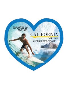 Heart Shaped Magnets for Refrigerator 2.375x2.125