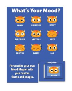 4.5X6 Mood Magnet with Punch-Out