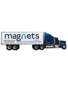 Semi Truck Shape Refrigerator Magnets 1.16x4.75