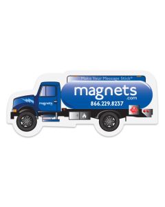 Gas Truck Shaped Refrigerator Magnets 3.125x1.4375