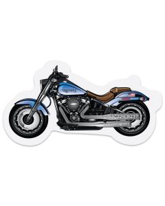 Motorcycle Refrigerator Magnet 4.25x2.25