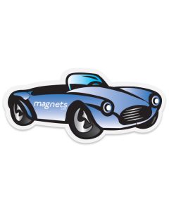 Sports Car Magnets for Refrigerator 4.825x2.25