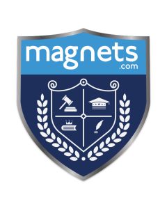 Shield Shape Magnets 5.125x4.5