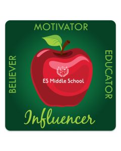 Middle School Magnets for Refrigerator 3x3 RC