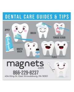 Dental Refrigerator Magnets 4x4