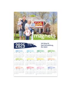 6x9 Full Color Standard Indoor Calendar Magnet