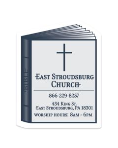 Bible Shape Refrigerator Magnets 2.25x2.825