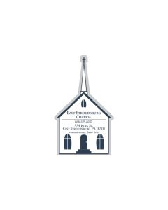 Church Shaped Refrigerator Magnets