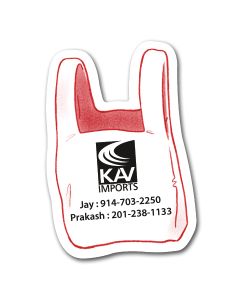 Shopping Bag Magnets 2x3