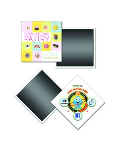 Custom Square Metal Souvenir Magnet  for Fridge
