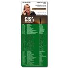 Golf Sport Schedule with Business Card Magnet 3.5x9