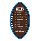 Football Shape Refrigerator Magnet